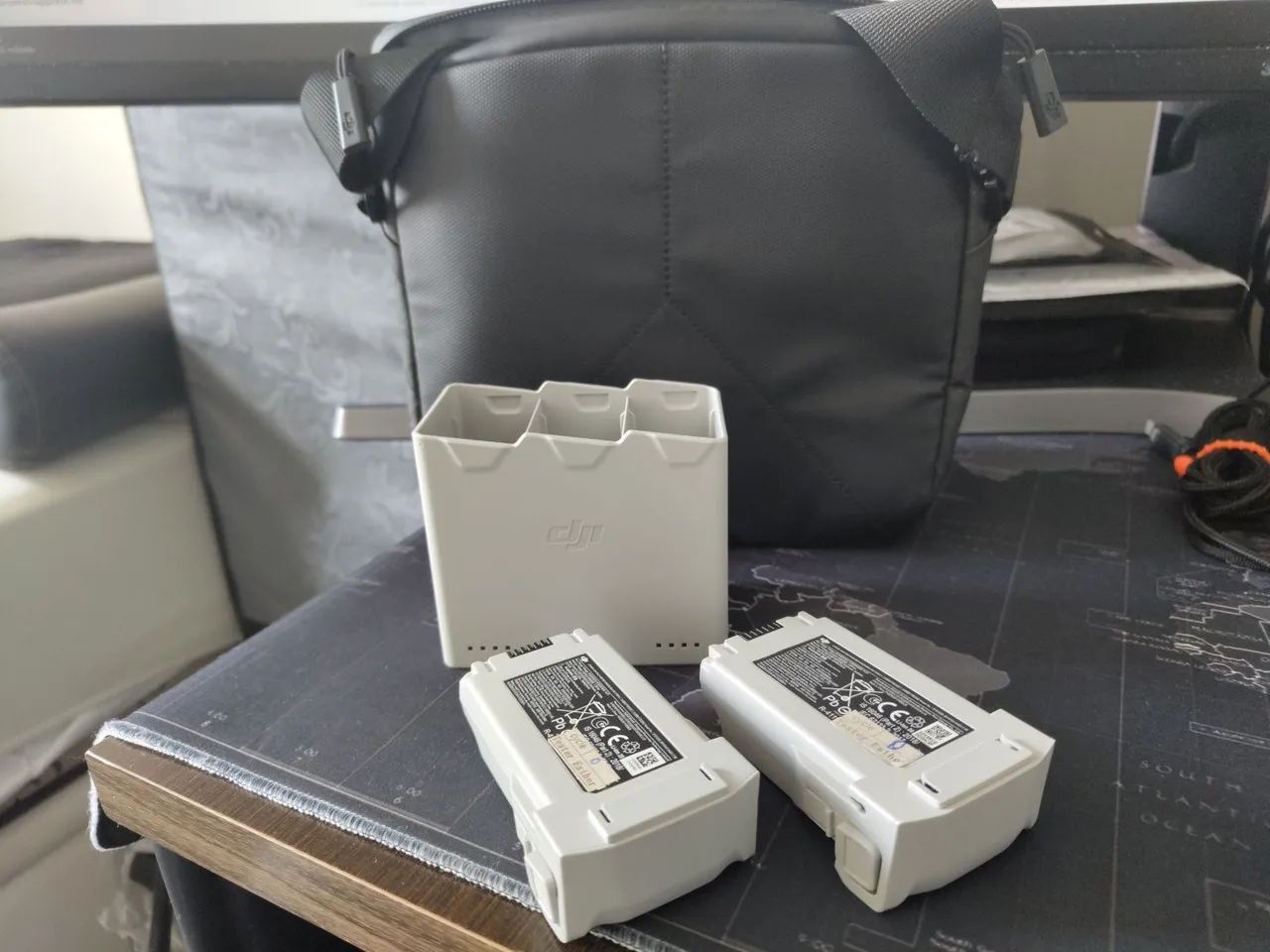 Baterias plus Mini 3 pro e mini 4 pro 3850 mah 60 ciclos + Hub