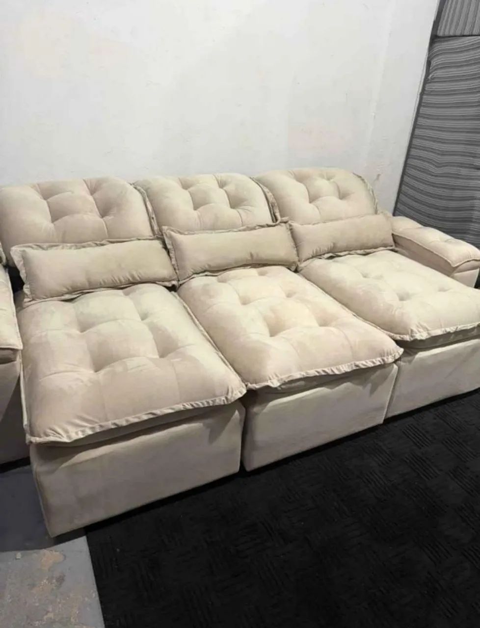 SOFÁ RETRÁTIL RECLINÁVEL COM PILLOW TOP  - Foto 5