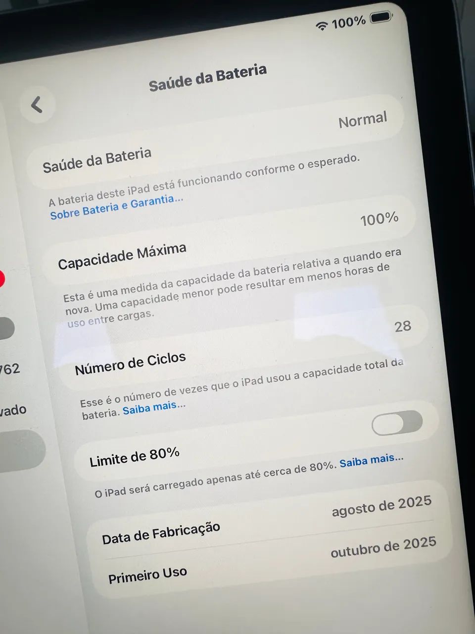  iPad (Wi-Fi, 128 GB) - Prateado (A16) - Foto 5