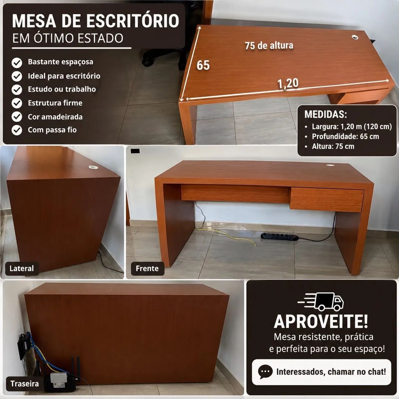Mesa para escritório 