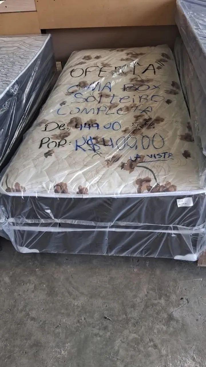 cama solteiro conjugada NOVA - Foto 2
