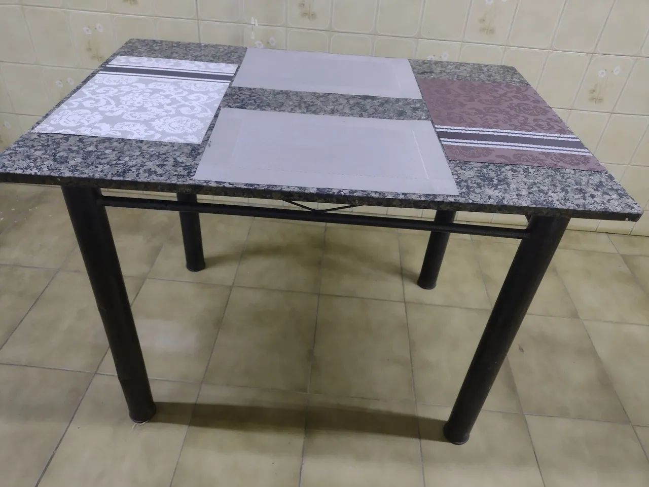 Mesa com tampo em pedra  - Foto 2