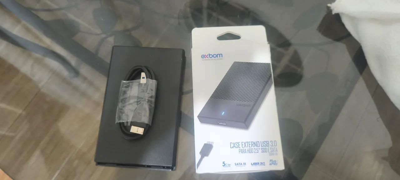 HD Externo 500GB 2.5 USB 3.0 NUNCA USADO! - Foto 2