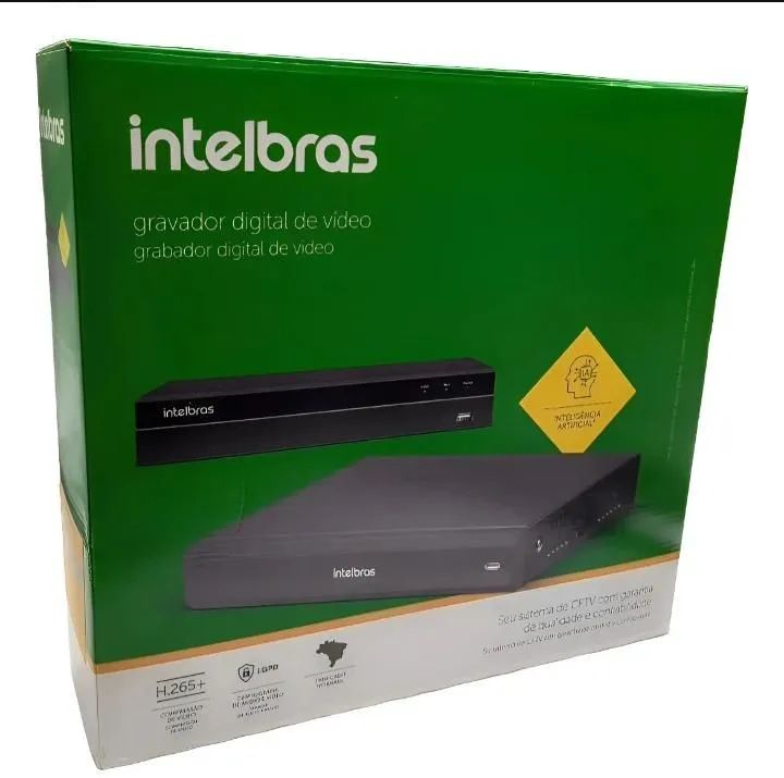 DVR DE 04 CHS INTELBRAS 