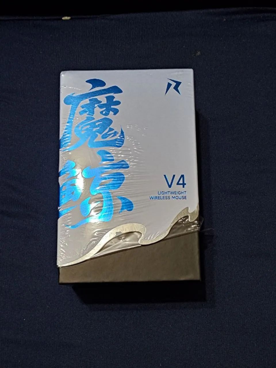  Mouse Gamer RAWM Leviathan V4 8K (Sensor PAW3950) - Blue