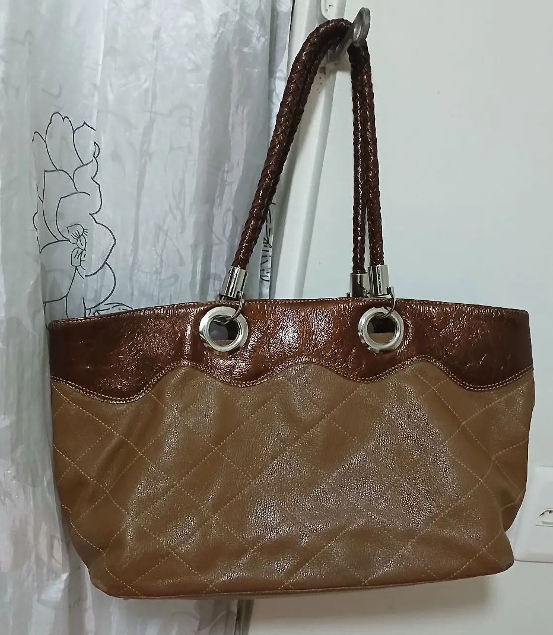 COURO LEGITIMO -BOLSA MARAVILHOSA  - Foto 2