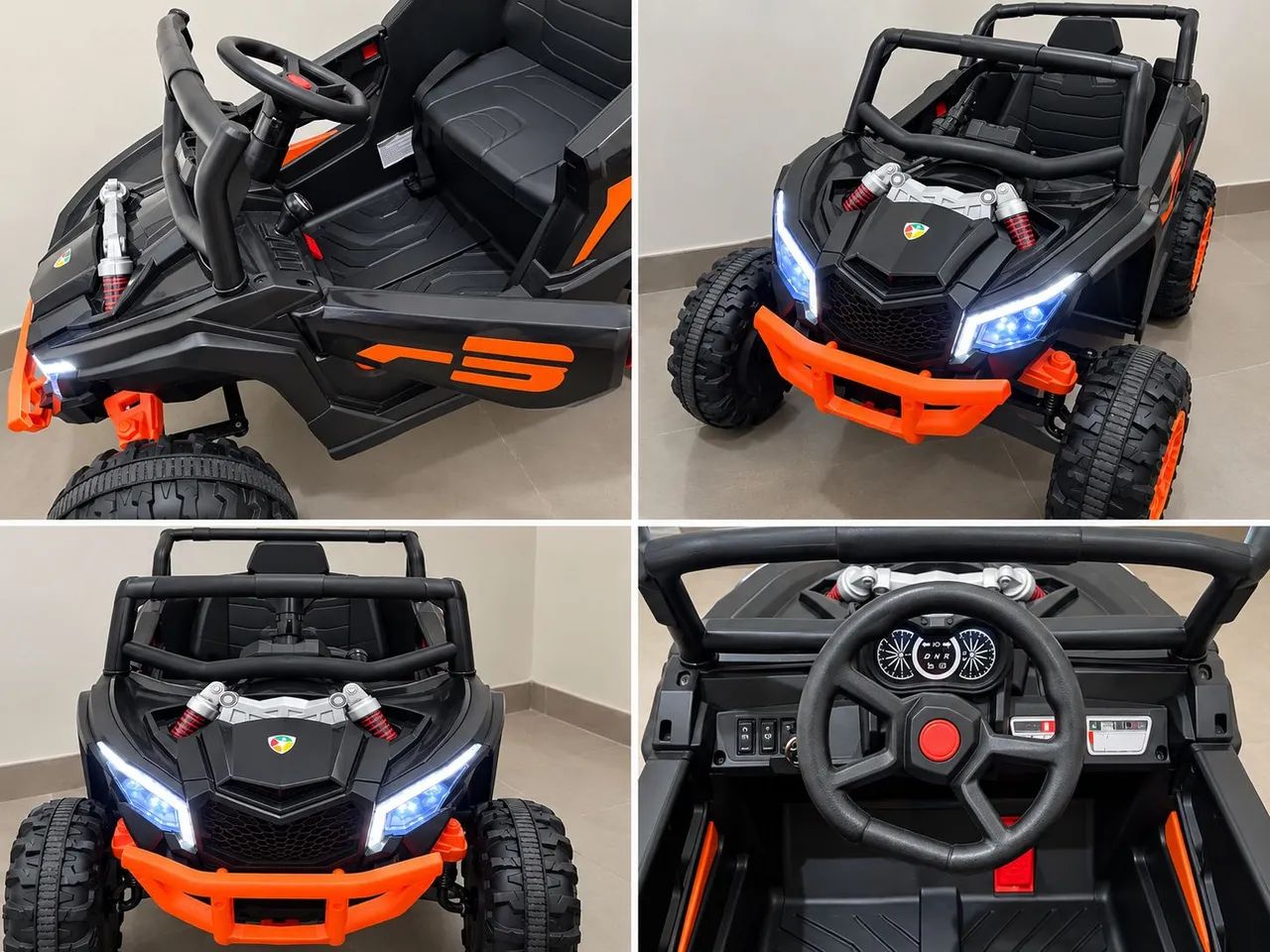 Mini Maverick Elétrica Infantil 12V - Semi Nova - Foto 3