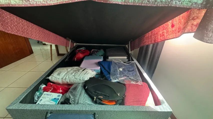 Cama baú com colchão  - Foto 2
