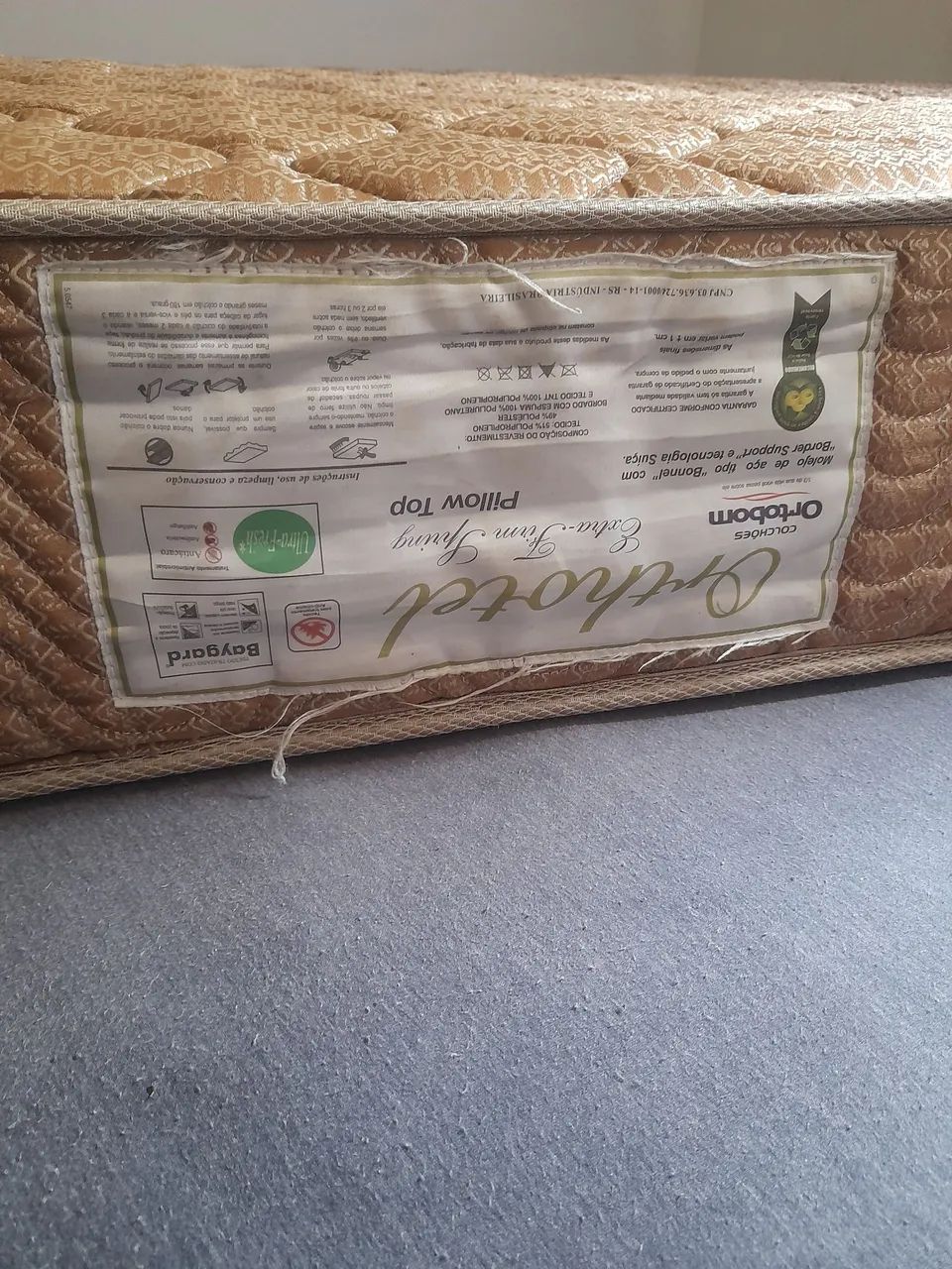 Conjunto Colchão e cama Box  Ortobom  - Foto 5