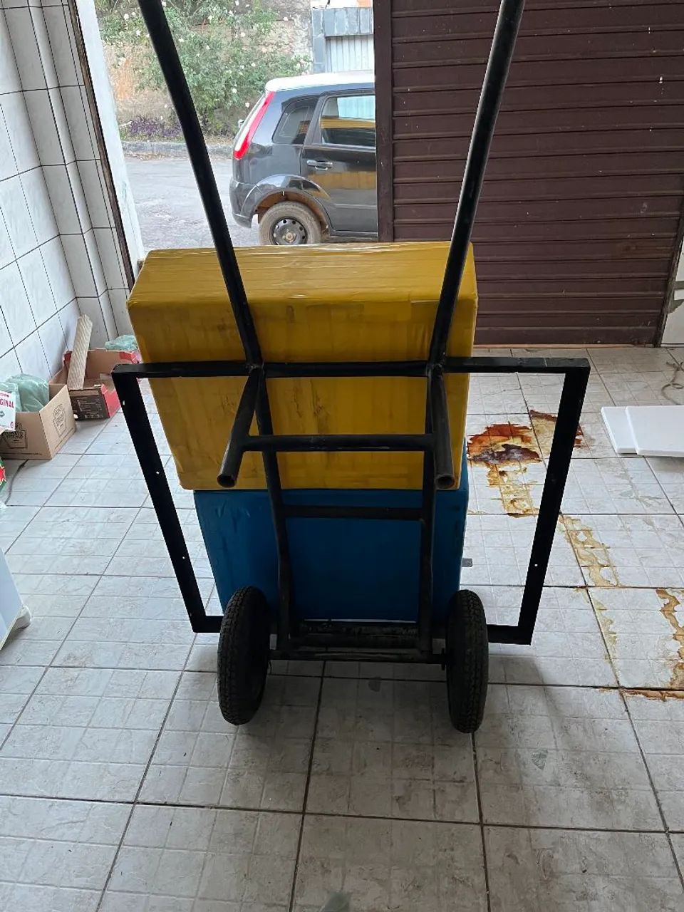 Carrinho vendedor ambulante 