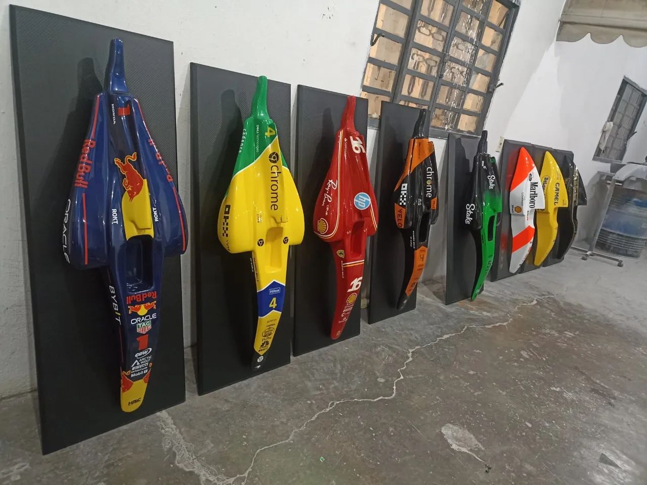 F1 em fibra de vidro 