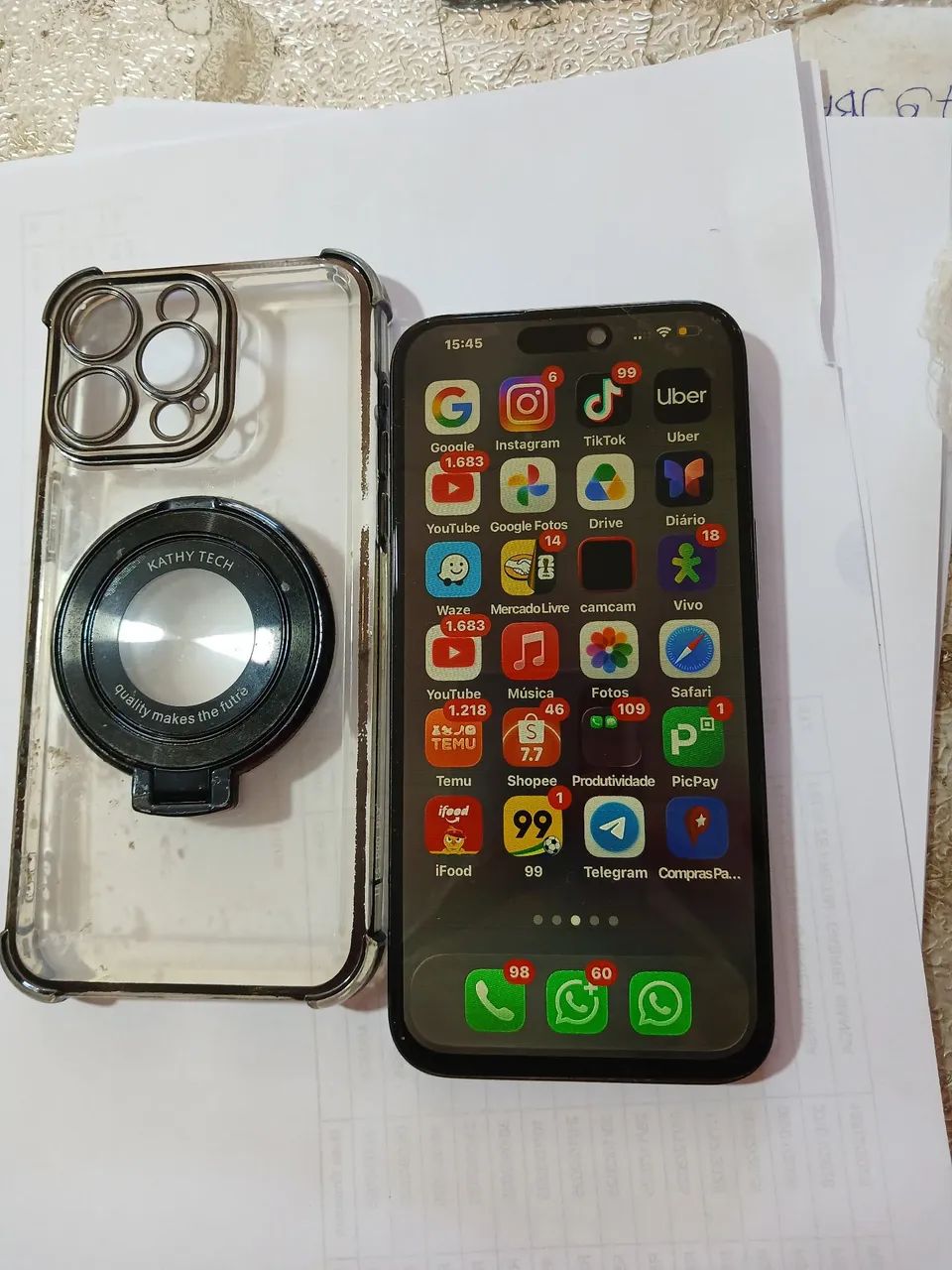 Celular iPhone pro max 15 - Foto 2