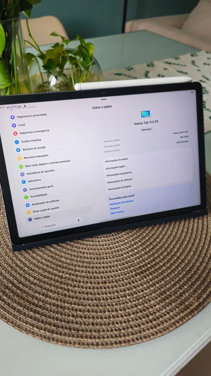 Samsung Tablet S10 FE - 128GB / 8GB - Foto 2
