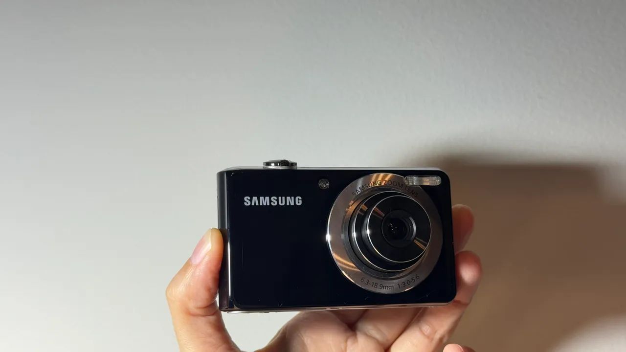 Câmera Digital Samsung PL100 - 12.2 MP e 3x de zoom - Foto 3