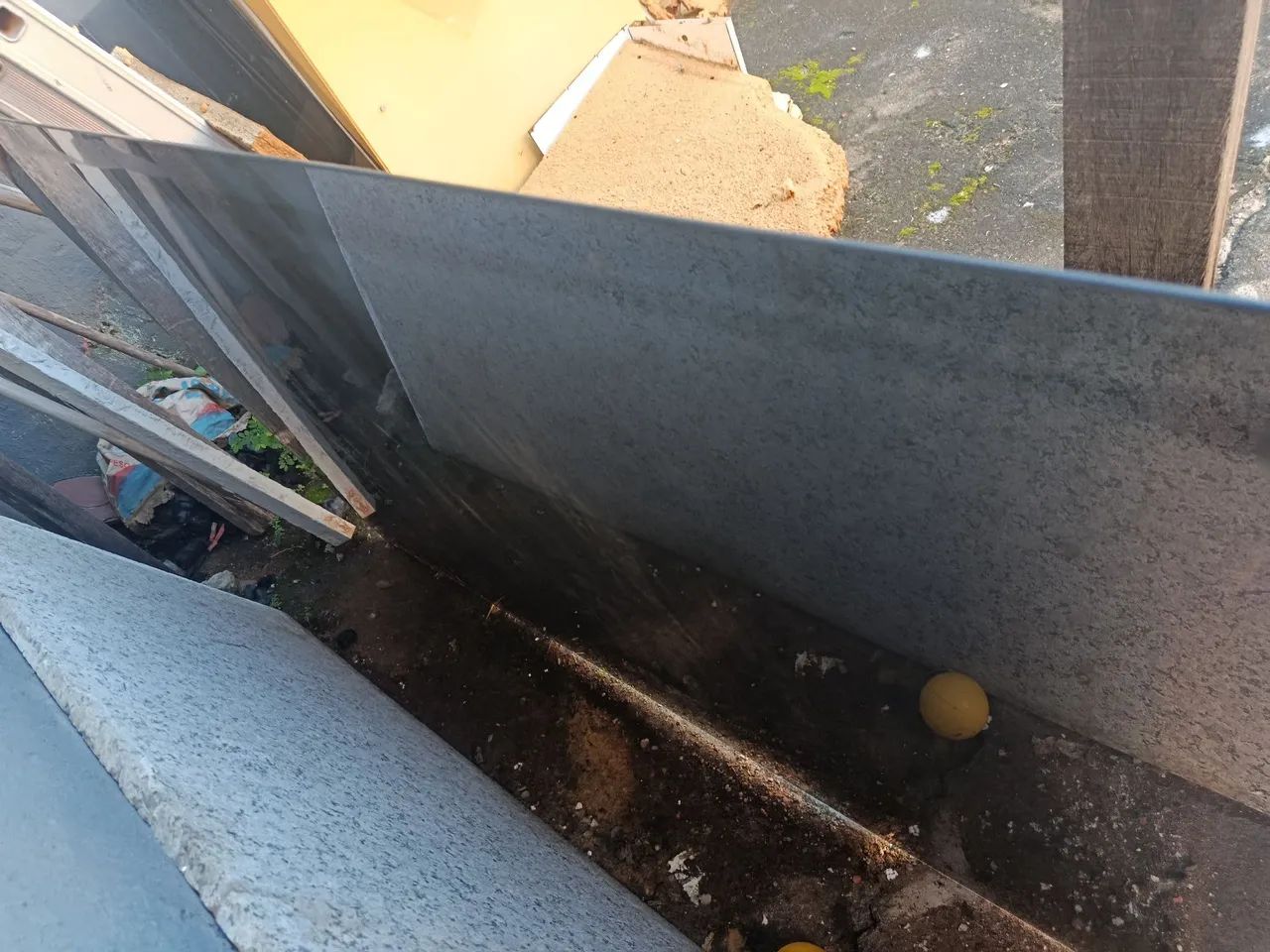 Vidro de mesa grande
