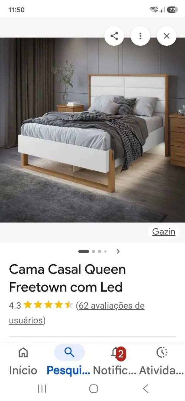 Cama queen