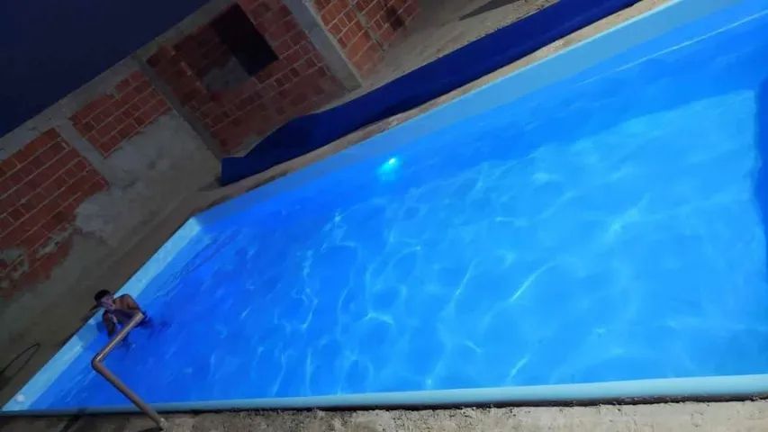 Piscina de fibra instalada 8,20 x 3,20 - Foto 2