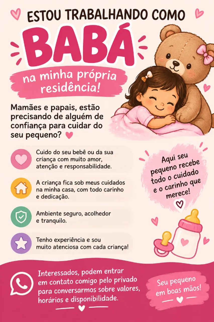 Trabalho como Babá 