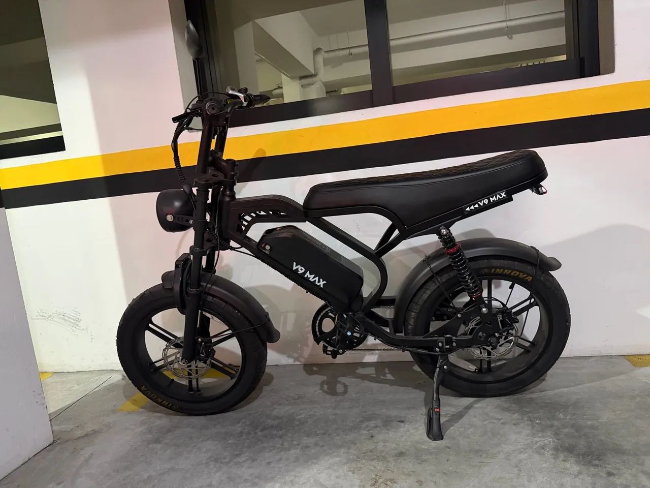 Bicicleta elétrica V9 Max - Foto 4