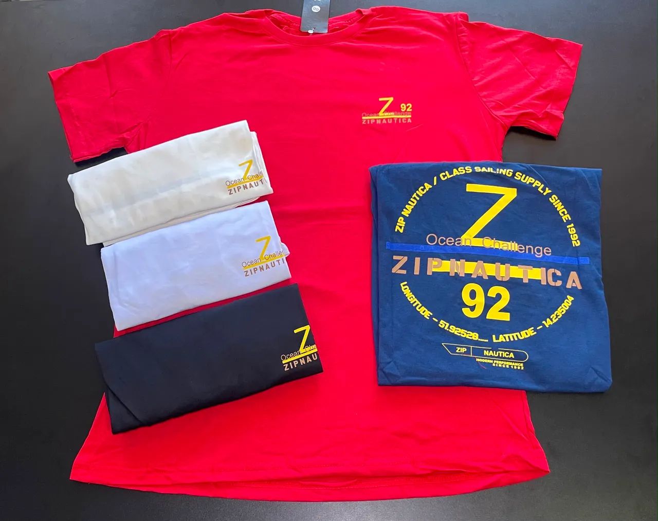 Camisa algodão zip náutica  - Foto 4
