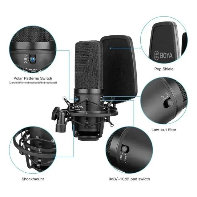 Microfone Boya BY-M800 - Foto 4