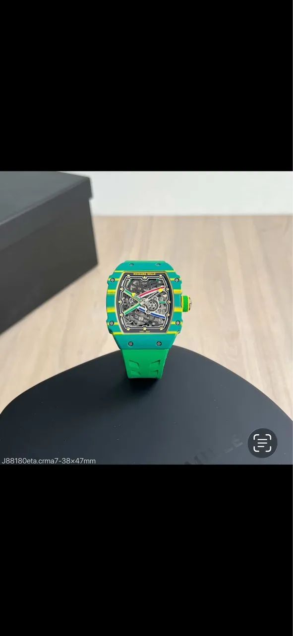 Relógio Richard mille 67 -02 sprint wayde can niekerk  verde