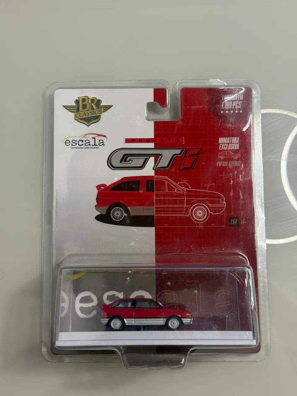 Br Classics Gol GTI Escala Miniaturas