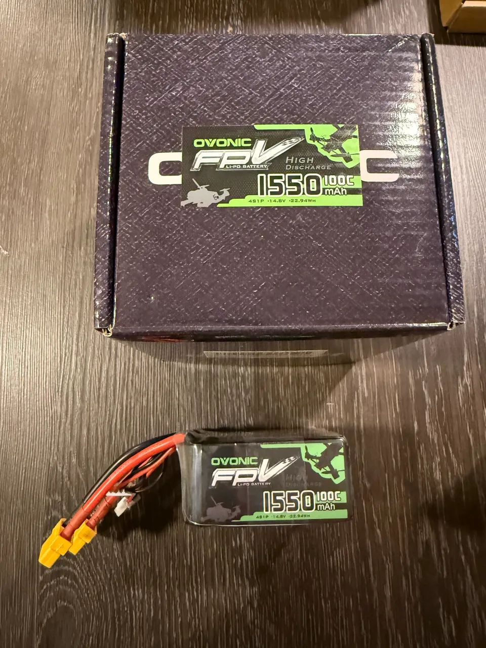 Bateria Lipo Ovonic 4S 1550mah 100c