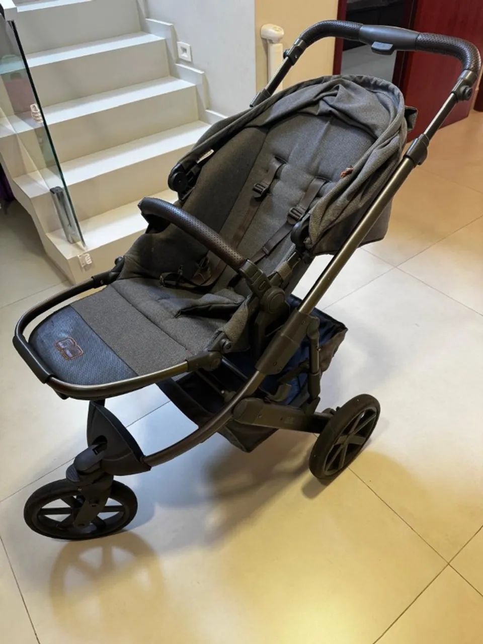 Carrinho de Bebê ABC Design Salsa 3 - Premium e Excelente Estado!