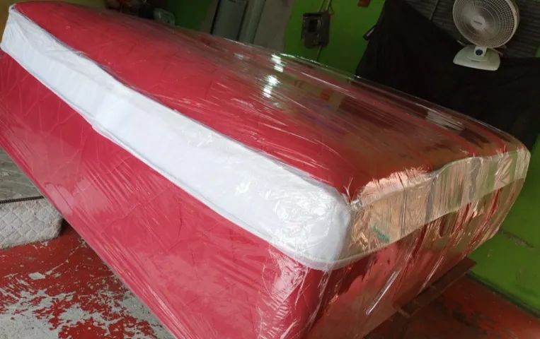 Cama com mola ensacadas. Entrega grátis ## vai bem embalado 