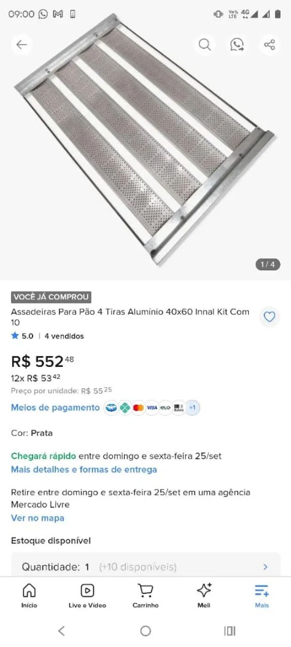 Assadeiras de pães 