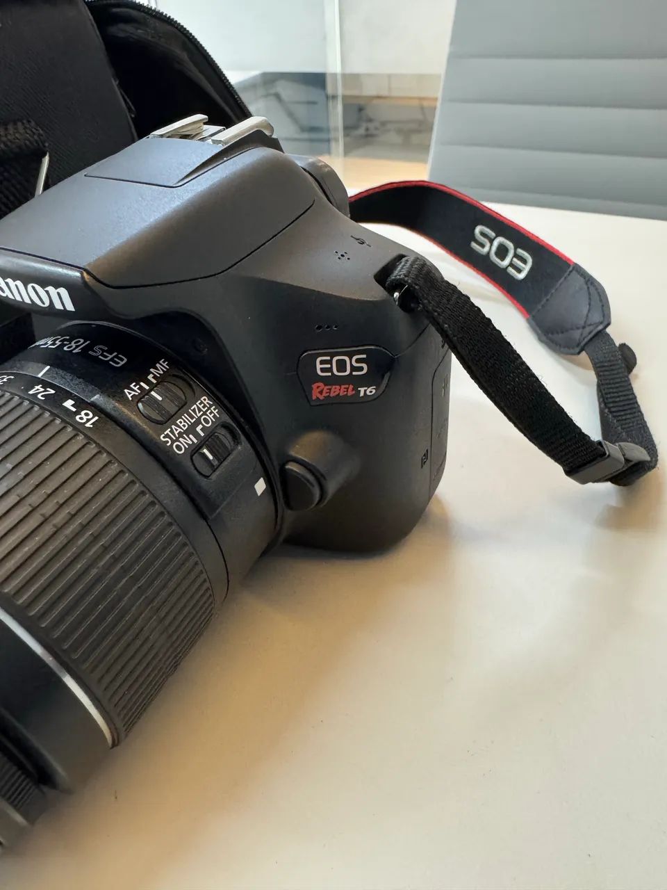 Câmera Canon Rebel t6 - Foto 4