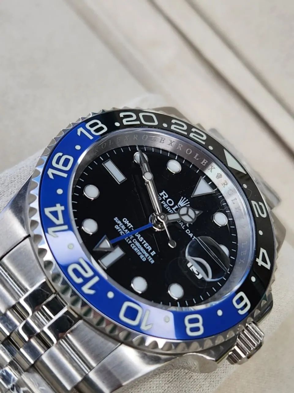 Relogio Rolex GMT Batmann LINHA PREMIUM