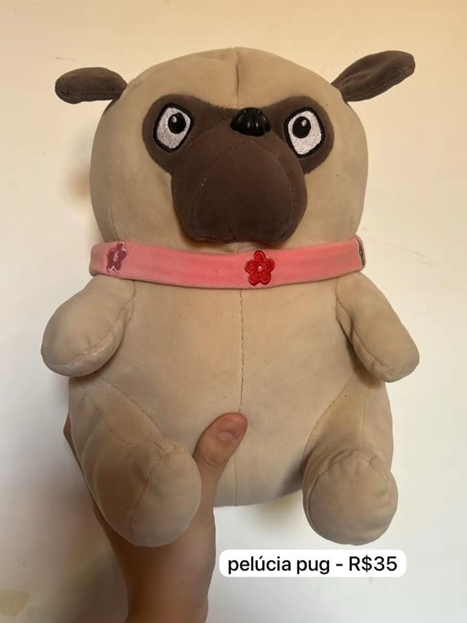 Pelúcia - Cachorro Pug