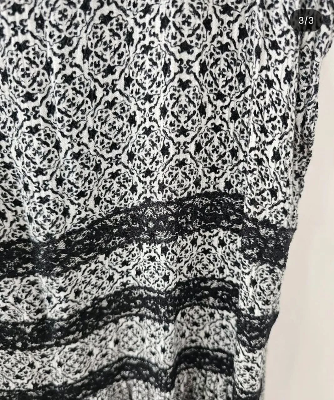 Vestido Preto e Branco | Maurices | Tamanho P - Foto 3