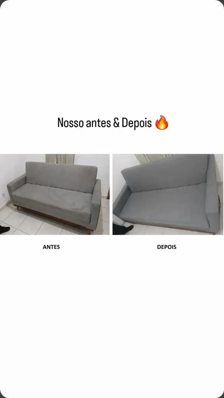 Limpeza e Higienização de estofados 