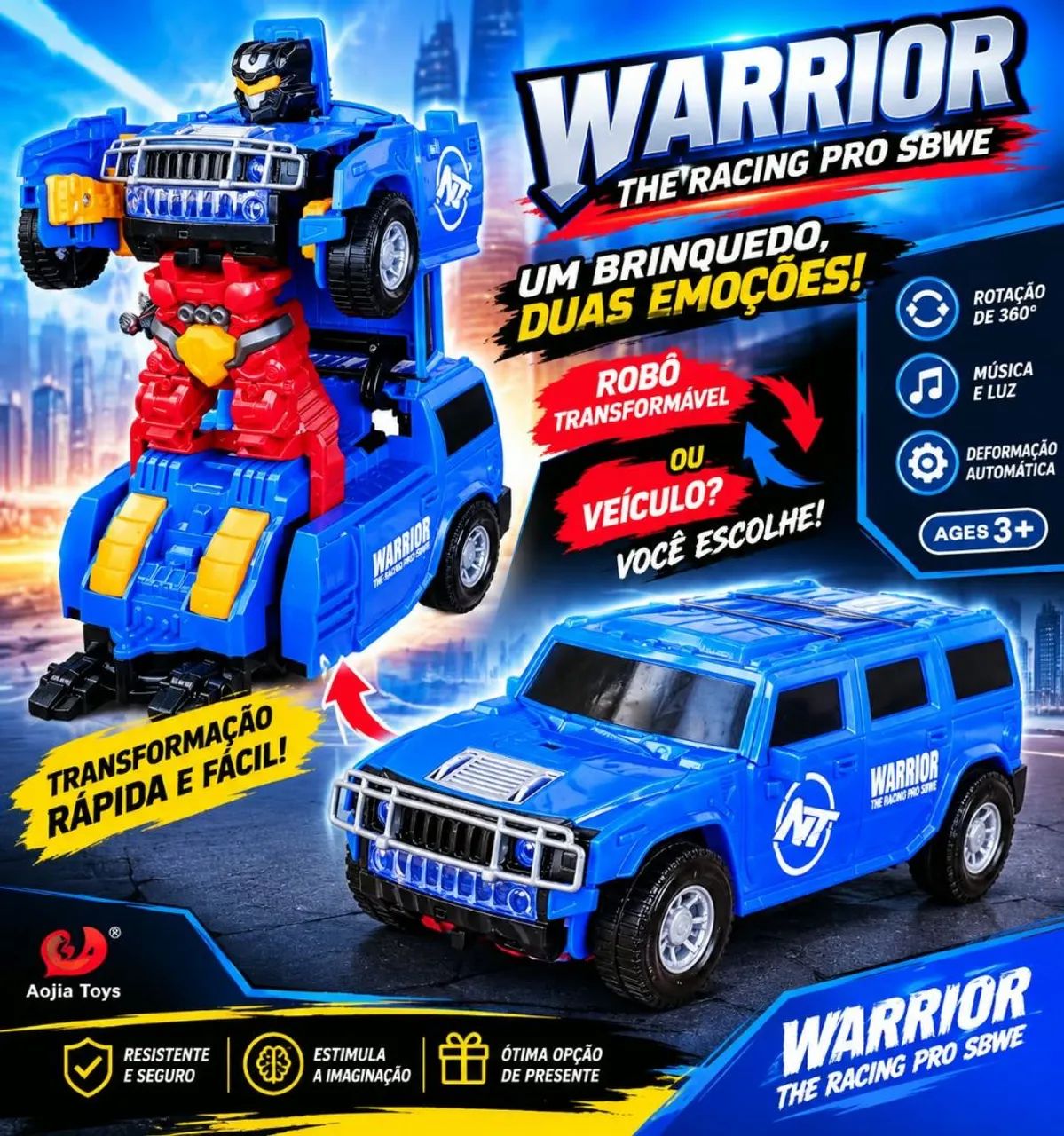 Carro Robô Transformável