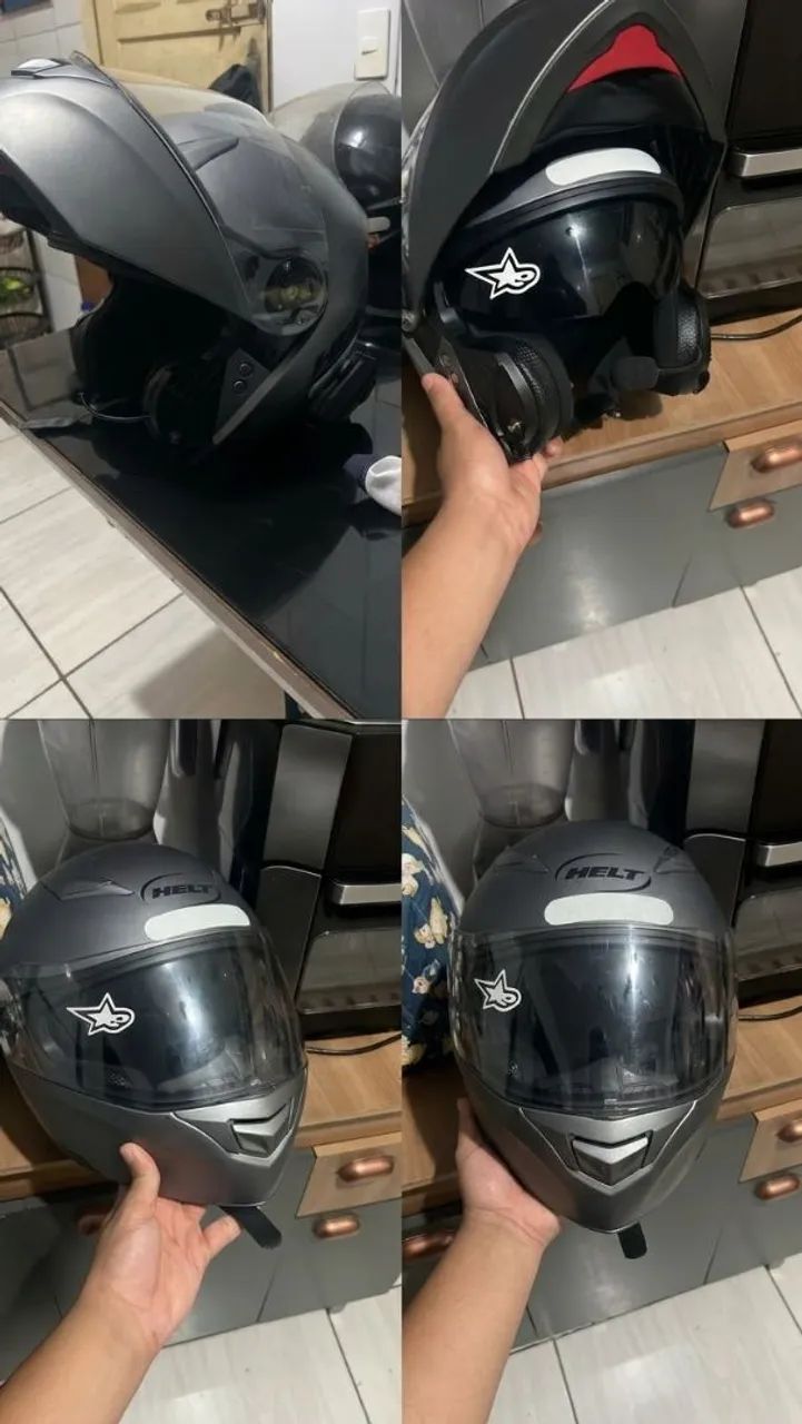 Capacete helt articulado  - Foto 3