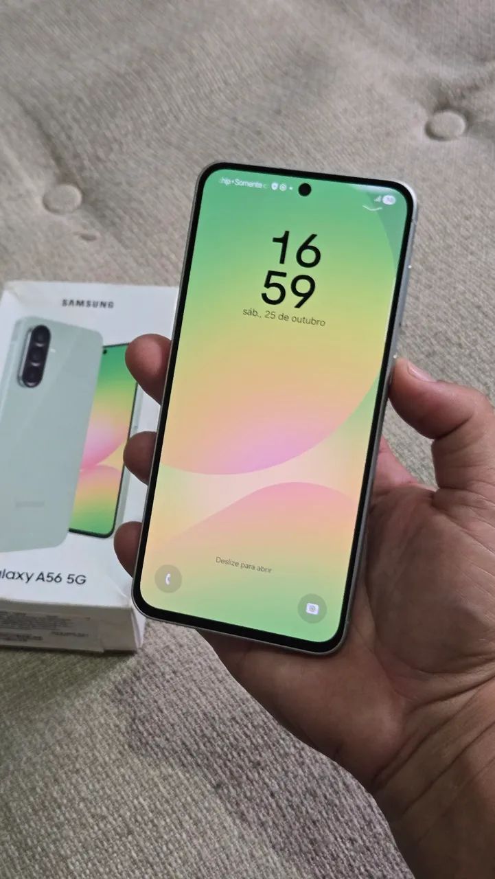 Galaxy A56 (impecável, todo original de fábrica) 128Gb  - Foto 4