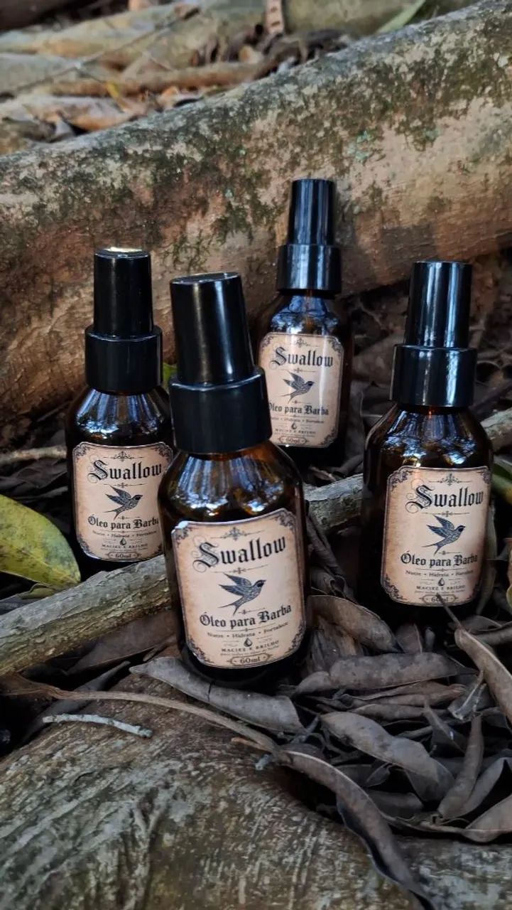 Óleo para Barba Swallow 60ml - Nutrição, Brilho e Maciez - Foto 2