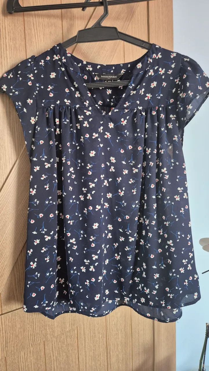 Blusa / Bata  Banana Republic - Foto 4