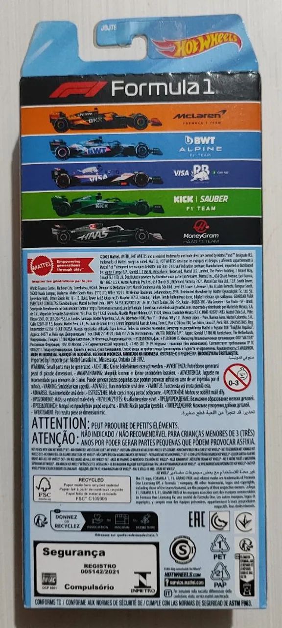 Pack Hotwheels F1 2024 - Foto 2