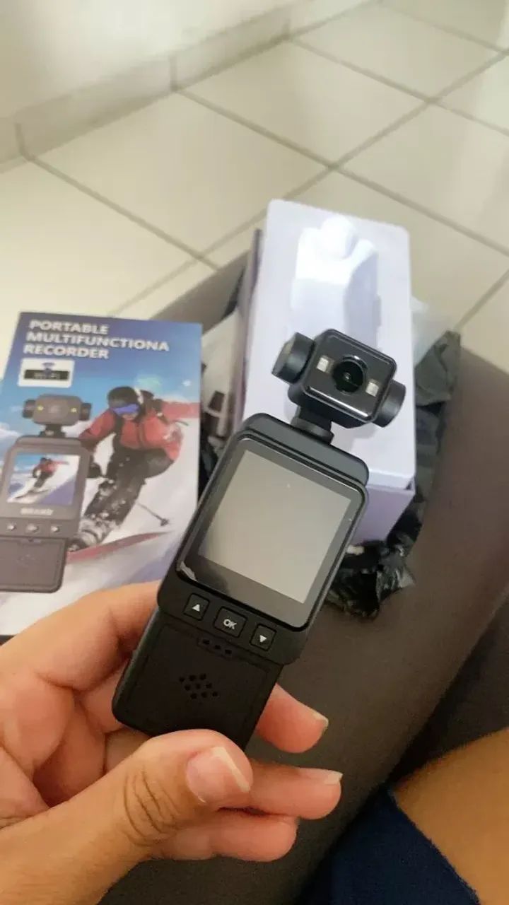 Camera 270º HD com tela LCD - Foto 3