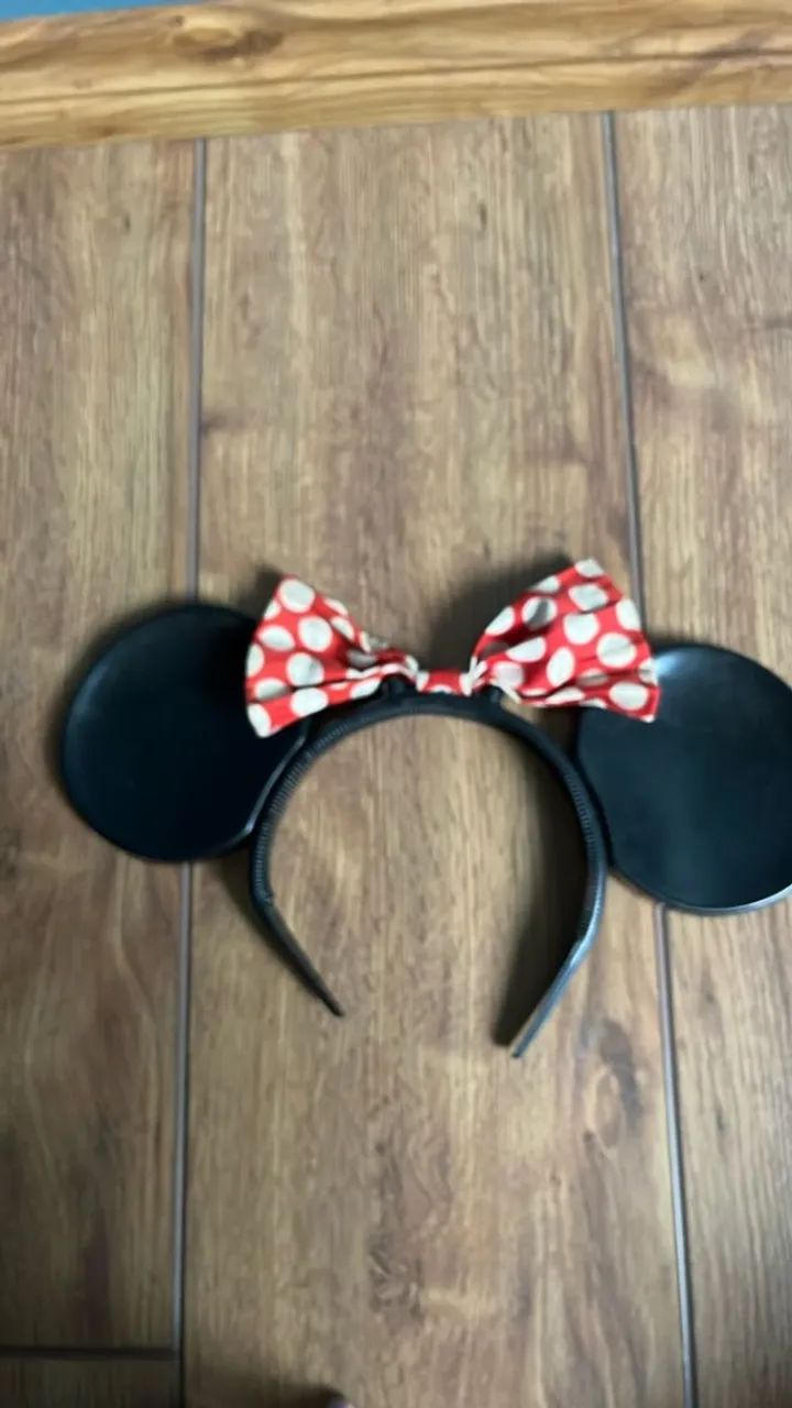 tiara orelha minnie disney