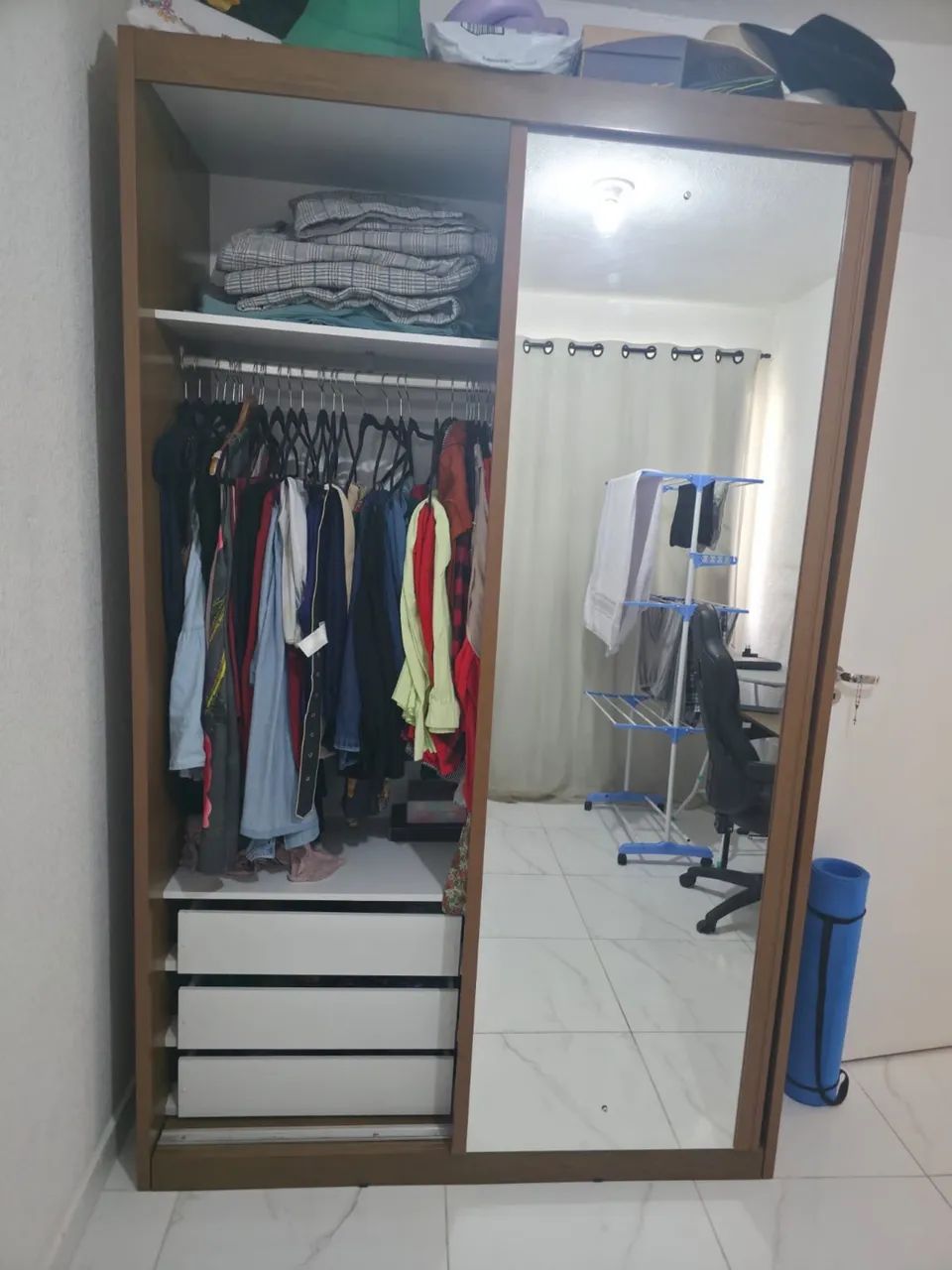 Guarda roupa 2 portas  - Foto 3