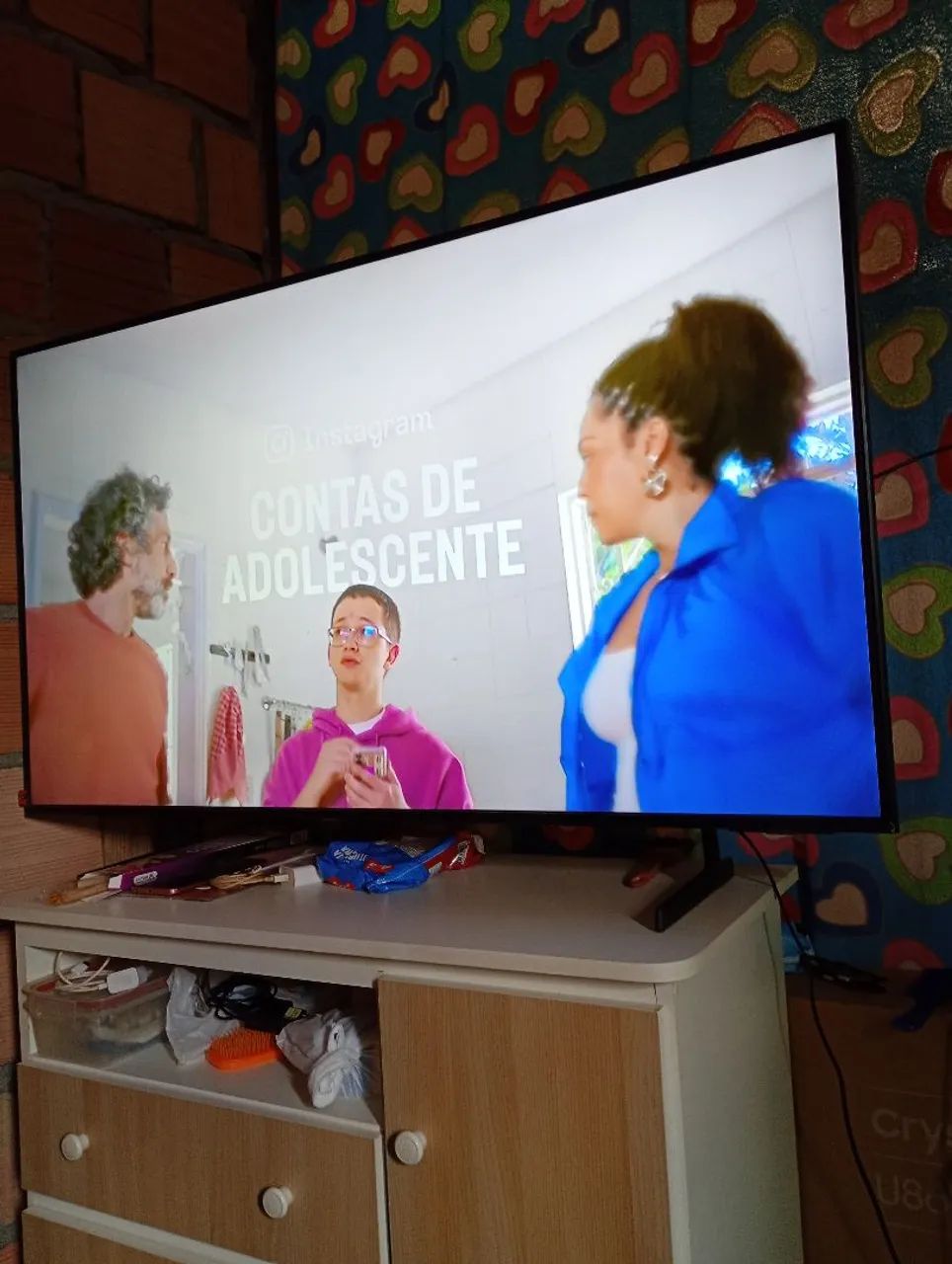 Tv smart de 50 polegadas 4k nova na caixa da marca Samsung  - Foto 3