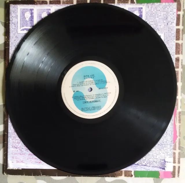 LP Vinil Rita Lee Saúde Com Encarte 1981 VG+ - Foto 5