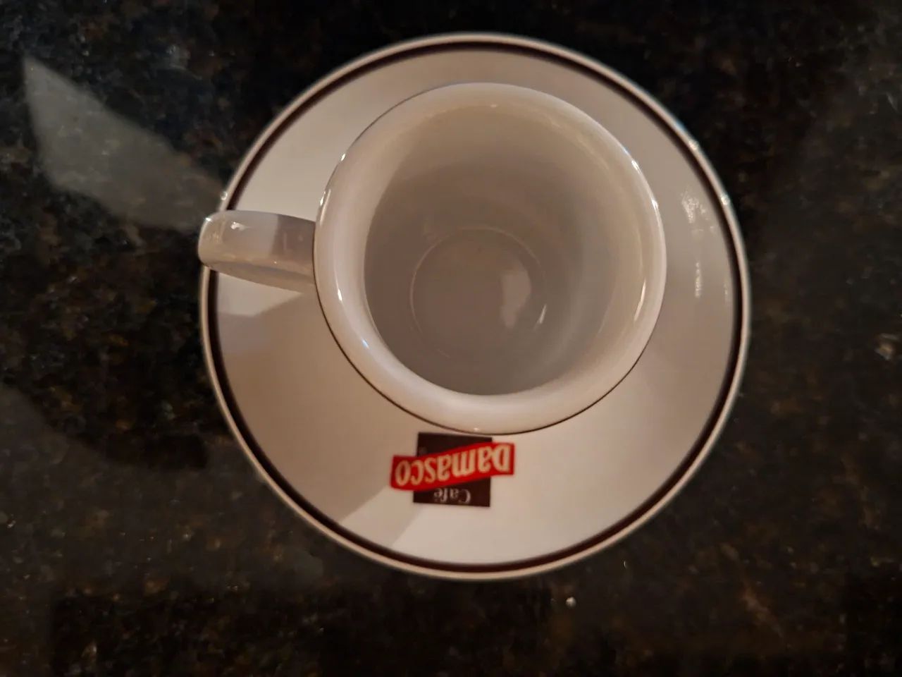 Jogo de  Xícaras e Pires do Café Damasco  - Foto 3