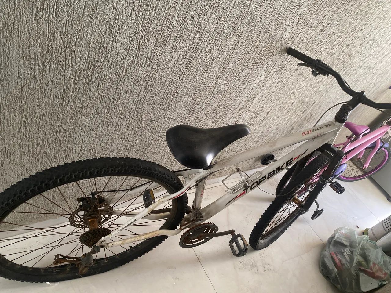 Bicicleta grande corrida 