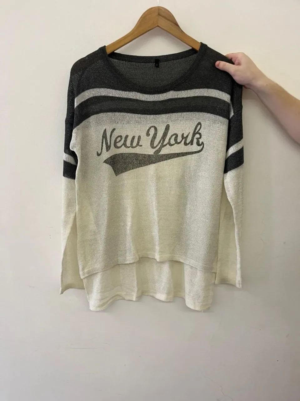 blusa em linha 